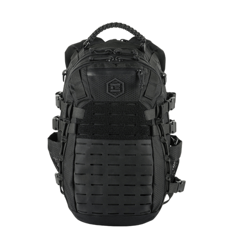 M-Tac Mission Rygsæk Elite Hex med ergonomisk design, laget av Cordura 1000D, utstyrt med MOLLE LASER CUT-system for fleksibilitet.
