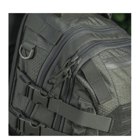 M-Tac Mission Rygsæk Elite Hex i Cordura 1000D med MOLLE LASER CUT-system og stilrent utseende.