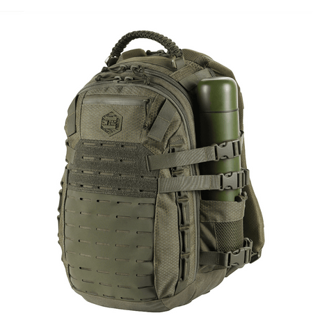 M-Tac Mission Rygsæk Elite Hex med Cordura 1000D og MOLLE LASER CUT-system, ergonomisk design med ekstra lommer, taktisk ryggsekk.