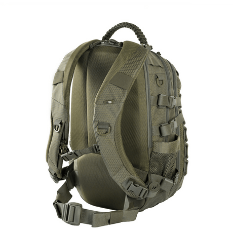 M-Tac Mission Rygsæk Elite Hex med MOLLE LASER CUT-system og ergonomisk design i slitesterkt Cordura-materiale.