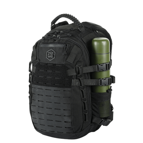 M-Tac Mission Rygsæk Elite Hex med ergonomisk design, laget av holdbar Cordura 1000D, med MOLLE LASER CUT-system for utvidelsesmuligheter.