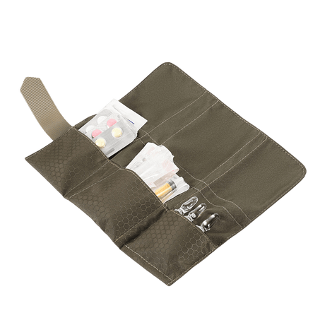 M-Tac City Med Pouch Hex i kompakt ripstop med hexagonmønster, bærbar førstehjelpspung med flere lommer, vist i galleri posisjon 1.