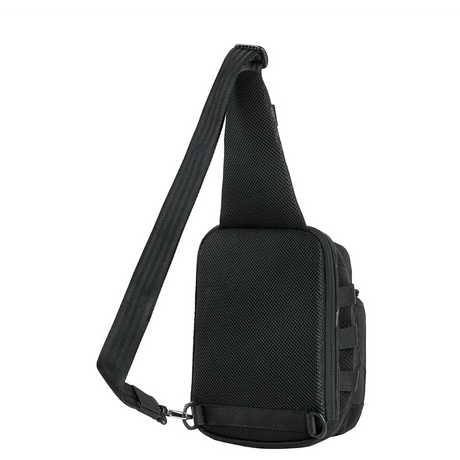 M-Tac Cross Taske Slim Elite Hex i slitesterkt Cordura, ideell for daglig bruk med justerbar rem for komfort og fleksibilitet.