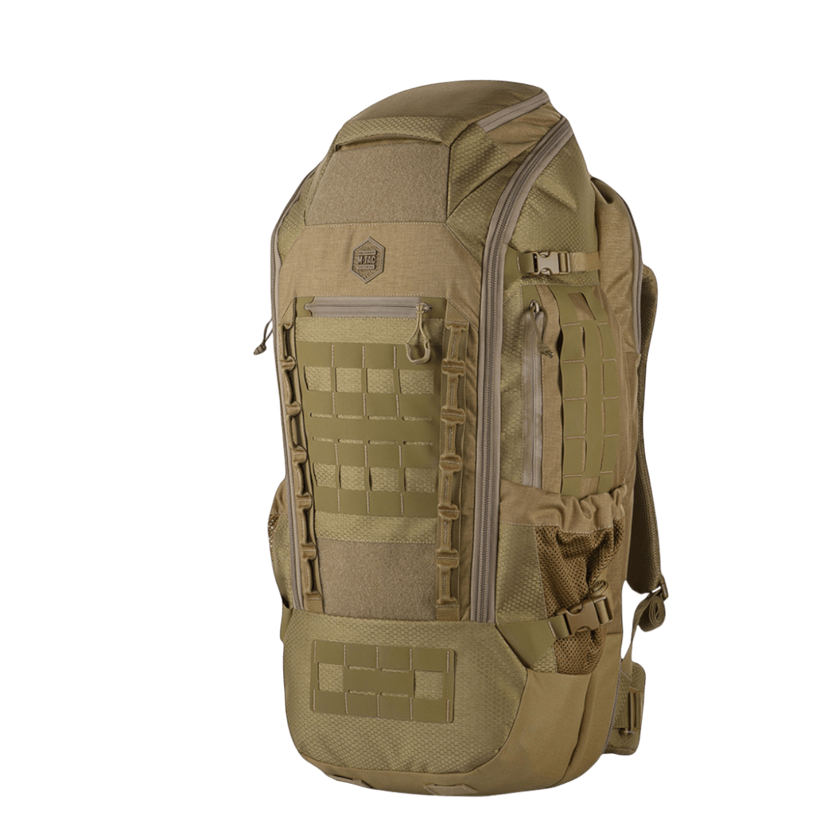 M-Tac Rygsæk Large Elite Hex Gen. IV i Cordura-materiale, ergonomisk designet til alsidig brug og våbenbæring.