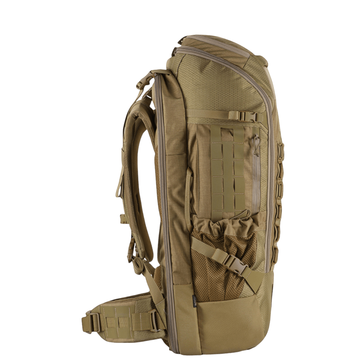 M-Tac Rygsæk Large Elite Hex Gen. IV i robust Cordura-materiale, ergonomisk designet til våbenopbevaring. Holdbar og stilfuld rygsæk.