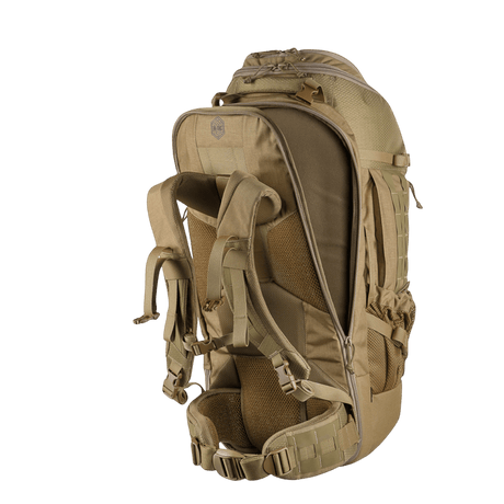 M-Tac Ryggsekk Large Elite Hex Gen. IV vist med ergonomisk design, stilfullt utseende og holdbare materialer som Cordura 500D og Cordura Hex 1000.