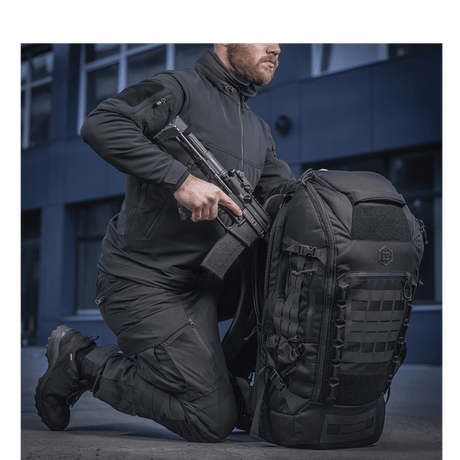 M-Tac Ryggsekk Large Elite Hex Gen. IV med ergonomisk design i Cordura-materiale, ideell for sikker transport.