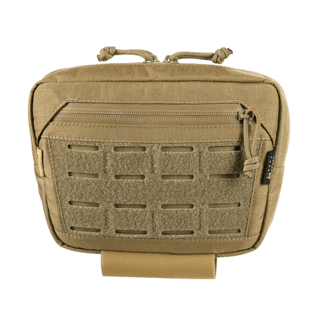 M-Tac Tilbehørslomme Lower Large Elite Plate Carrier i slitesterkt Cordura 500D med laserutskåret MOLLE-panel, galleri posisjon 1.