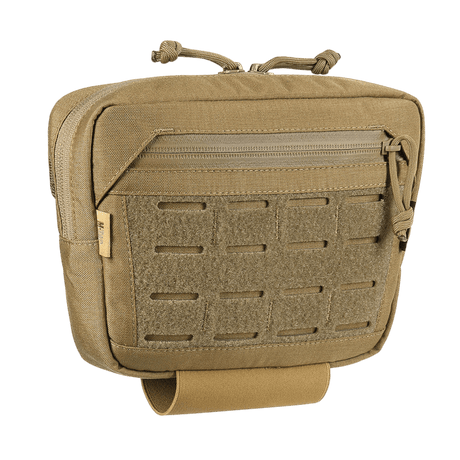 M-Tac Tilbehørslomme Lower Large Elite Plate Carrier i holdbart Cordura 500D med MOLLE-panel og funksjonell glidelåslomme, galleri posisjon 1.