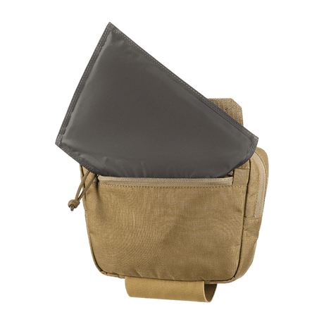 M-Tac Tilbehørslomme Lower Large Elite Plate Carrier i slitesterkt Cordura 500D med praktisk glidelåslomme, galleri posisjon 1.