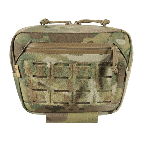 M-Tac Tilbehørslomme Lower Large Elite Plate Carrier i slitesterkt Cordura 500D med NIJ-sertifisering, taktisk lomme, galleri posisjon 1.
