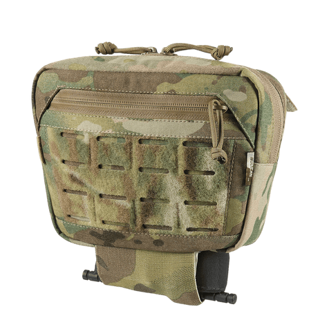 M-Tac Tilbehørslomme Lower Large Elite Plate Carrier i slitesterkt Cordura 500D med NIJ-sertifisering, taktisk lomme, galleri posisjon 1.