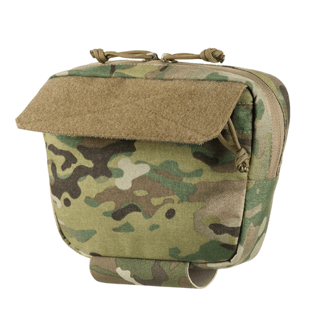 M-Tac Tilbehørslomme Lower Large Elite Plate Carrier i slitesterkt Cordura 500D med NIJ-sertifisering, vist i galleri posisjon 1.