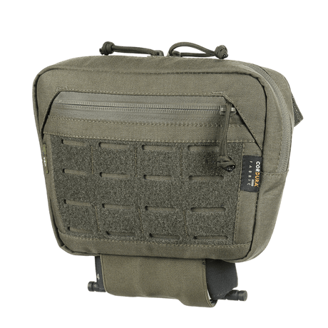 M-Tac lomme til tilbehør Lower Large Elite Plate Carrier i slitesterkt Cordura 500D med NIJ-sertifisering, vist i galleri posisjon 1, olivengrønn modell.