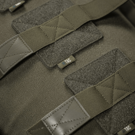 M‑Tac innlegg til ryggsekk (3 stk) med justerbare Velcro-festinger for våpenkasser og ryggsekker, designet for AR‑15 og AK-karbiner.