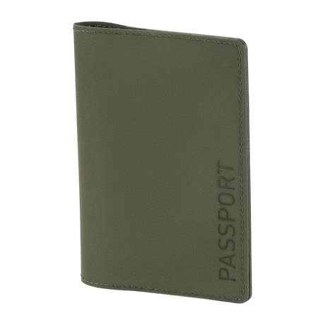 M‑Tac passdeksel i moderne polymerkompositt med "Passport"-trykk, 13,5 x 10 cm, designet for å beskytte passet ditt under reiser. Praktisk og holdbart.