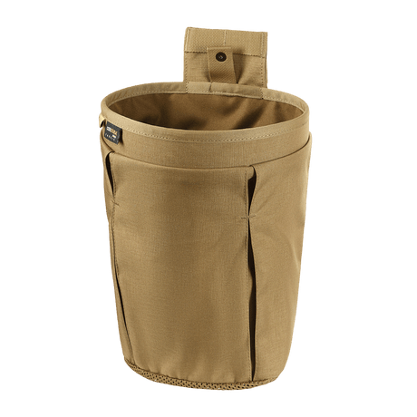 M‑Tac Magasinsæk Dump Pouch Lite Elite i Cordura 500D med hurtiglukkesystem og drenerende bunn, sett forfra. Enkel montering på MOLLE.