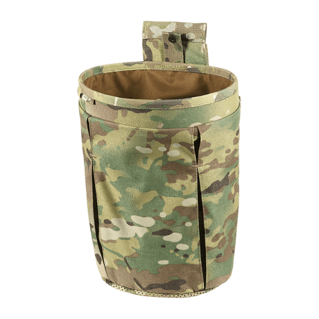 M‑Tac Magasinsæk Dump Pouch Lite Elite i Cordura 500D med MOLLE monteringssystem og hurtiglukkesystem. Perfekt for omlading.