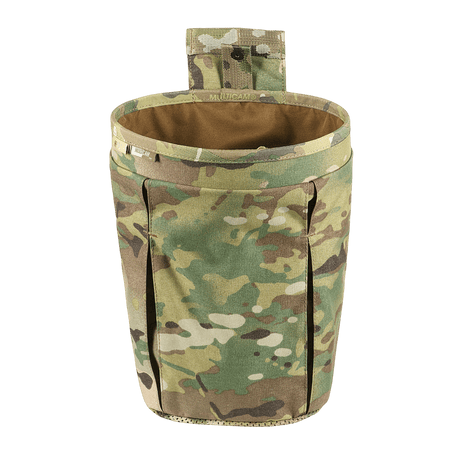 M‑Tac Magasinsæk Dump Pouch Lite Elite i kamuflasjemønster med MOLLE-monteringssystem, laget av slitesterkt Cordura 500D.