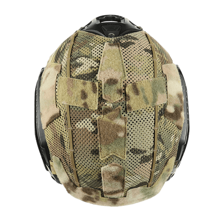 M‑Tac Hjelmcover Shroud Elite i MULTICAM-design for TOR-D-hjelmer, Cordura 500D, med Velcro-paneler og stropper.