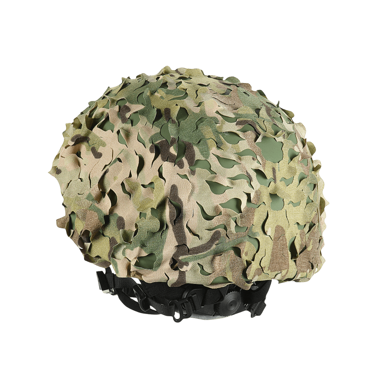 M‑Tac Vilha Hjelmdæksel Elite FAST hjelmovertræk med MULTICAM-camouflage lavet af Cordura 500D og Laser Cut mesh.