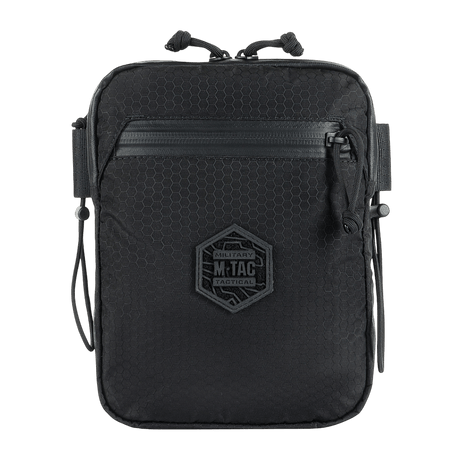 M‑Tac Pocket Bag Elite HEX i slitesterkt materiale med YKK-glidelåser, perfekt til daglig EDC-bruk og oppbevaring.