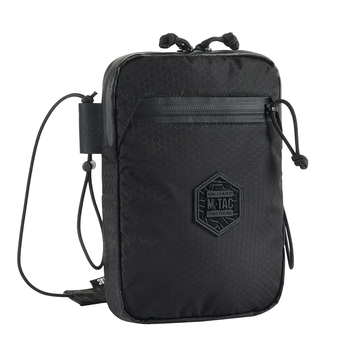 M‑Tac Pocket Bag Elite HEX i robust design, perfekt til EDC-udstyr med holdbare YKK lynlåse for pålidelig opbevaring af småting.