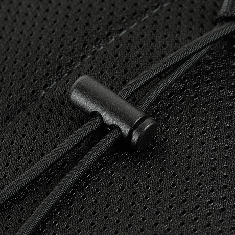 Detalj av M‑Tac Pocket Bag Elite HEX med robuste YKK-glidelåser, velegnet for oppbevaring av småting.