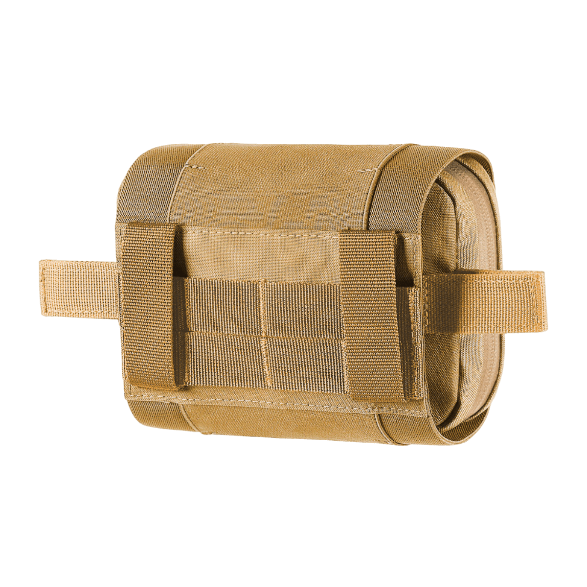 M-Tac Horisontal Medic Lomme Large Elite i Cordura 500D materiale til førstehjælpssituationer, slidstærk og formbestandig taske.