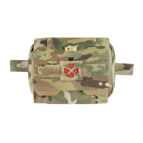 M-Tac horisontal mediclomme Large Elite i multicam-materiale med NIJ-sertifisering og innvendig organizer, vist i galleri posisjon 1.