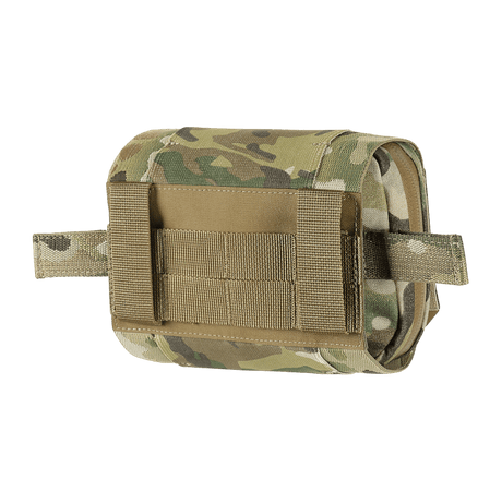 M-Tac horisontal mediclomme Large Elite i multicam-materiale med NIJ-sertifisering, i lukket tilstand, vist i galleri posisjon 1.