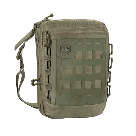 M-Tac Tablet Bag Laser Cut Hex med Laser Cut MOLLE-panel for EDC, dokumenter og skjult våpen. Laget i holdbar Cordura.