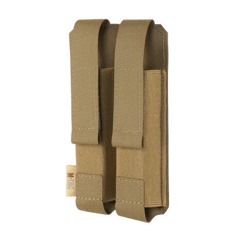 M-Tac dobbeltlomme APS Laser Cut Gen. II | Taktisk design i Cordura-materiale for pålitelig fiksering av to magasiner, vist i galleri posisjon 1.