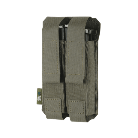 M-Tac dobbeltlomme APS Laser Cut Gen. II | Taktisk design i slitesterkt Cordura for feste av to APS-magasiner, vist i galleri posisjon 1.