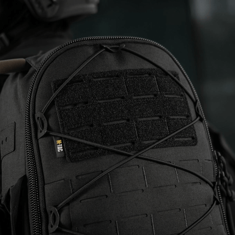 M-Tac STURM Elite ryggsekk med MOLLE Laser Cut-frontpanel, høykvalitets Cordura-materialer, 15L kapasitet for taktisk bruk.