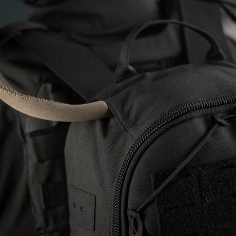 M-Tac STURM Elite ryggsekk med kvalitetsmaterialer og MOLLE Laser Cut-panel, designet for taktisk bruk og kortvarige opphold i feltet.