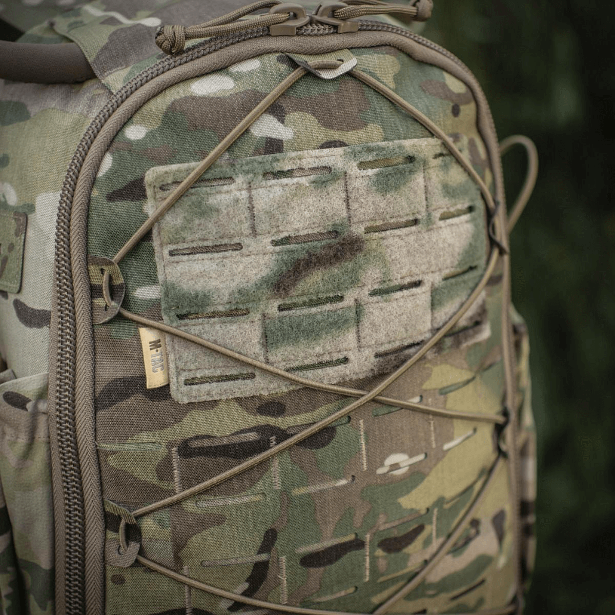 M-Tac STURM Elite Rygsæk med MOLLE Laser Cut frontpanel i camouflage design