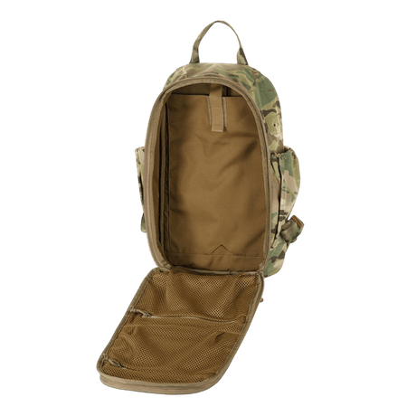M-Tac STURM Elite taktisk åpen ryggsekk i Cordura-materiale med MOLLE Laser Cut og fleksible sidelommer.