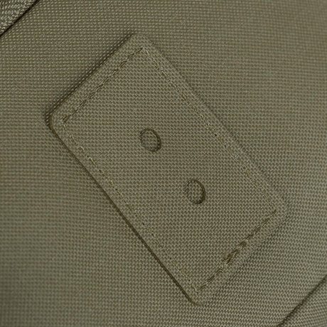 Detalj av M-Tac STURM Elite ryggsekk i Cordura som viser holdbar søm og materiale.