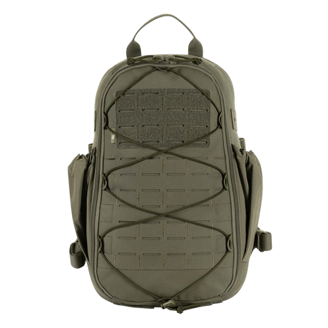M-Tac STURM Elite ryggsekk, taktisk 15L ryggsekk i Cordura, MOLLE Laser Cut-frontpanel, designet for kortvarige opphold og utstyrstransport.