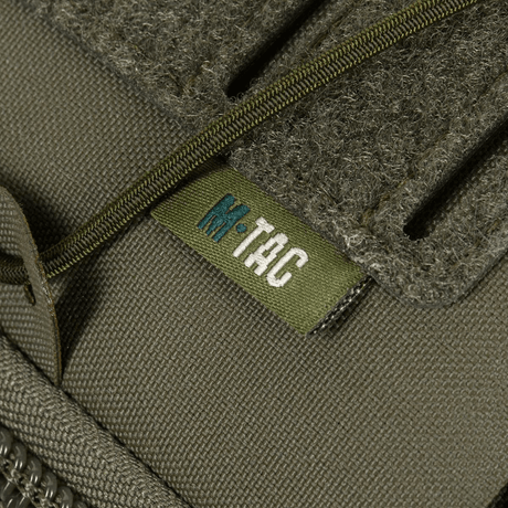 Nærbilde av M-Tac STURM Elite ryggsekk laget av Cordura-materiale, taktilt design og holdbart beslag.