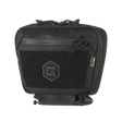 M-Tac Large Elite Gen.II Skuldertaske i sort Cordura 500D med YKK lynlås og Velcro-panel med brandlogo til taktisk udstyr.
