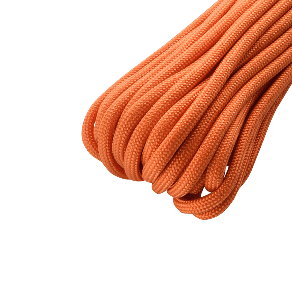 M‑Tac Paracord 550 Type III 15 m, stærk orange nylonreb, ideel til friluft og nødbrug, 4 mm diameter, brudstyrke 240 kg