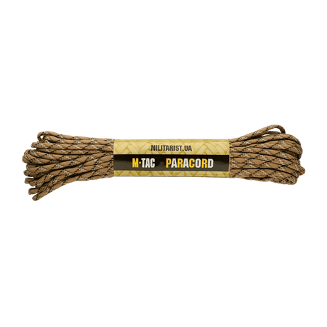 M‑Tac Paracord 550 Type III 15 m sterk nylonkord ideell for friluft og nødbruk.