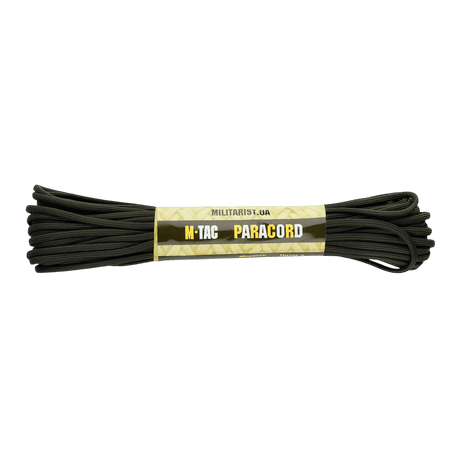 M‑Tac Paracord 550 Type III 15 m sterk nylonkord ideell for friluft og nødbruk med bruddstyrke 240 kg.