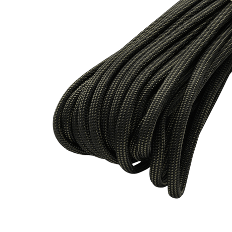 M‑Tac Paracord 550 Type III 15 m, sterk og allsidig nylonkord ideell for friluft og nødbruk, 7 nylontråder i kjernen, bruddstyrke 240 kg.