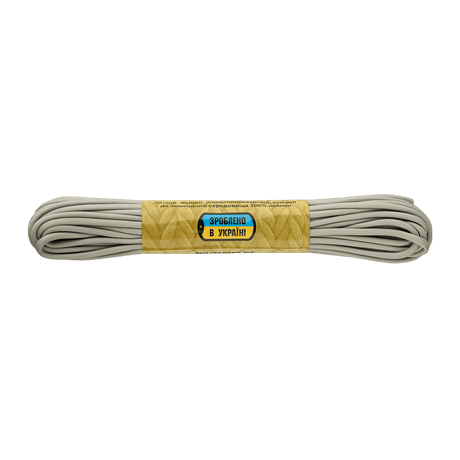 M‑Tac Paracord 550 Type III 15 m sterk nylonkord for friluft og nødbruk, lengde 15 m, diameter 4 mm, bruddstyrke 240 kg.