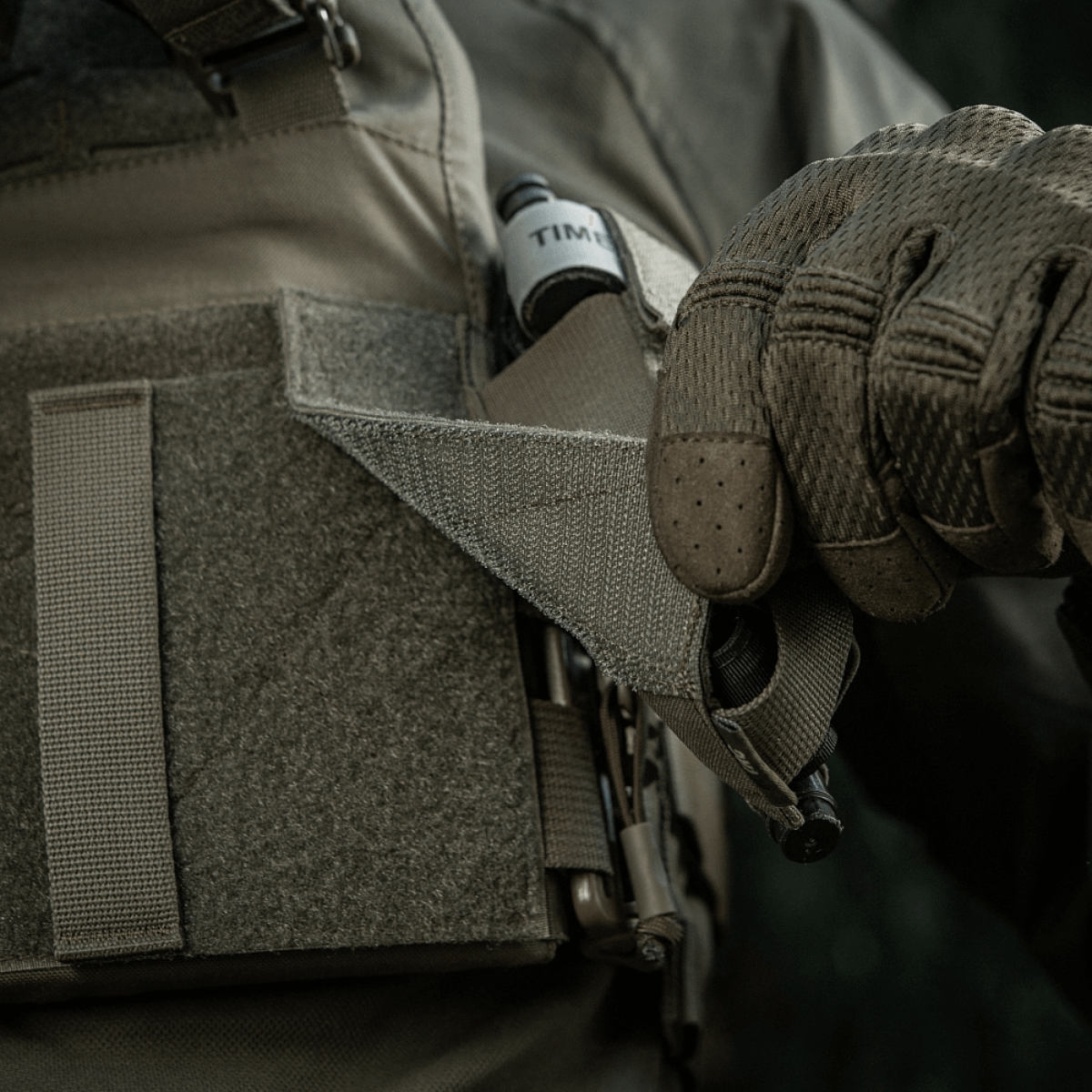 M-Tac Tourniquet Pouch Elastic Gen.5 fastgjort til taktisk vest med CAT tourniquet, hurtig adgang og velcro, Cordura 500D, 15x5x9,5 cm