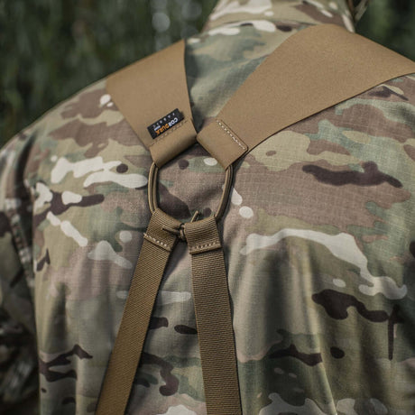 M-Tac Skulderstropper til taktisk belte Laser Cut i Cordura Squadron, designet for behagelig bæreopplevelse, vist i galleri posisjon 1.