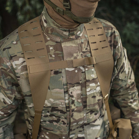 M-Tac Skulderstropper til taktisk belte Laser Cut i slitesterkt Cordura Squadron med Laser Cut-system, galleri posisjon 1.